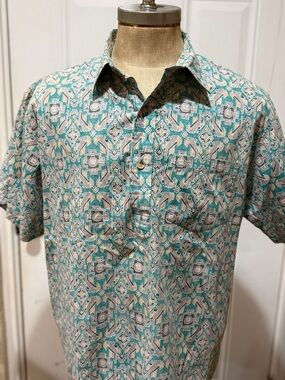 RARE Vintage The Ono Shirt | XL Liberty House Hawaii Geometric Aloha